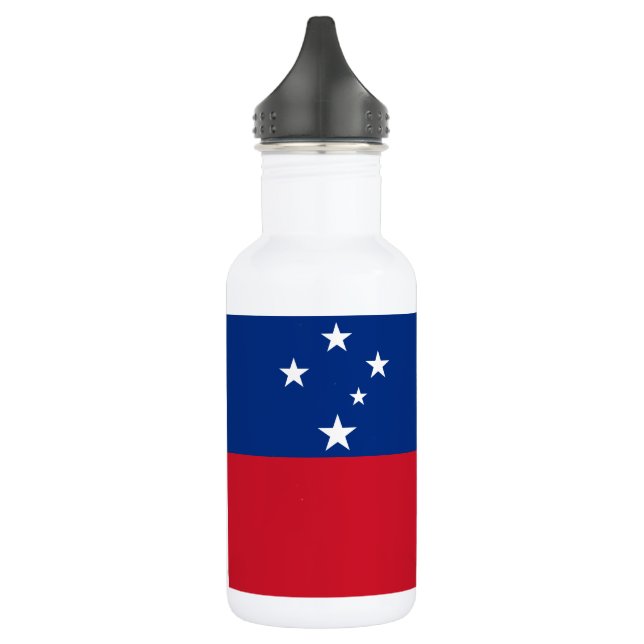 Samoa Flag 532 Ml Water Bottle (Left)