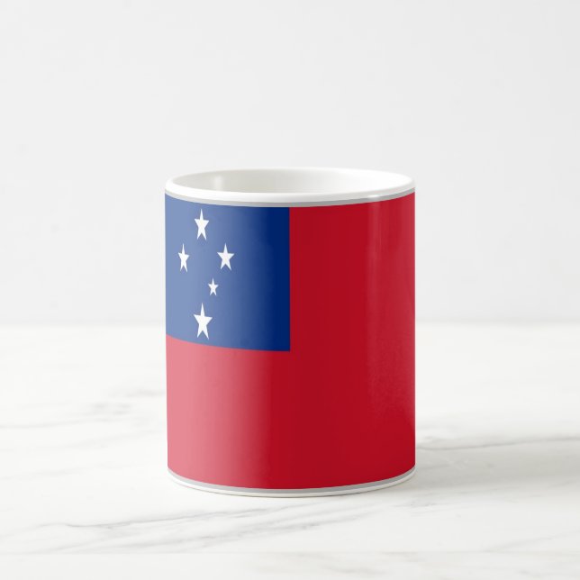 Samoa - Flag - Coffee Mug (Center)
