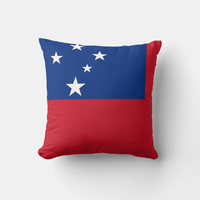 Samoa Flag Cushion (Front)