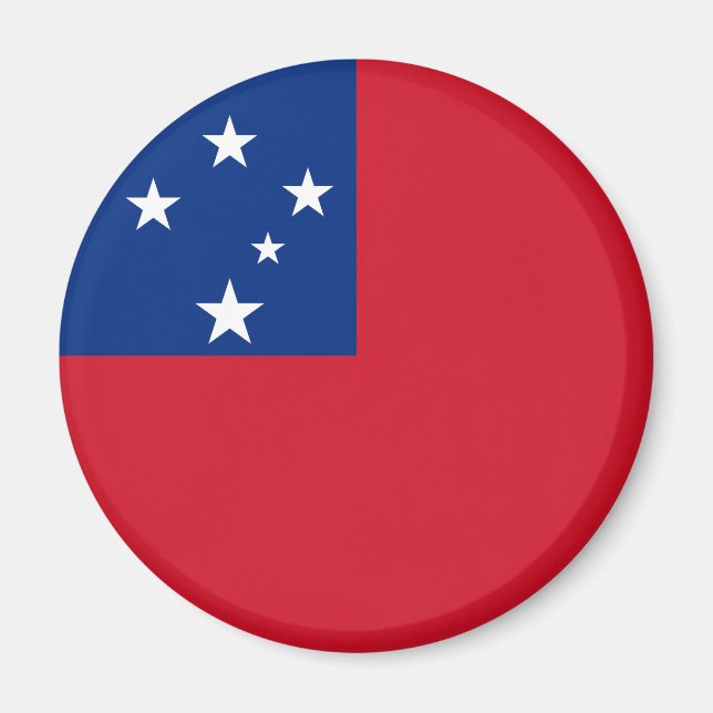 Samoa Flag Magnet (Front)