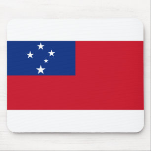 Samoa Flag Mouse Mat