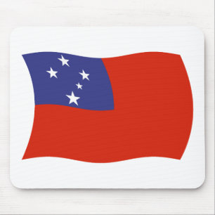 Samoa Flag Mousepad