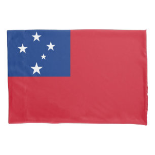 Samoa Flag Pillowcase