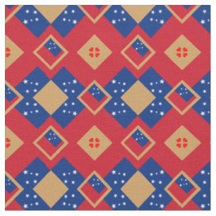 Samoa Flag & Samoa Trendy Fabric fashion
