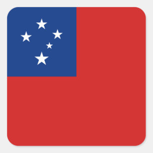 Samoa Flag Sticker