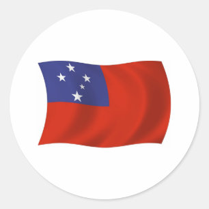 Samoa Flag Sticker
