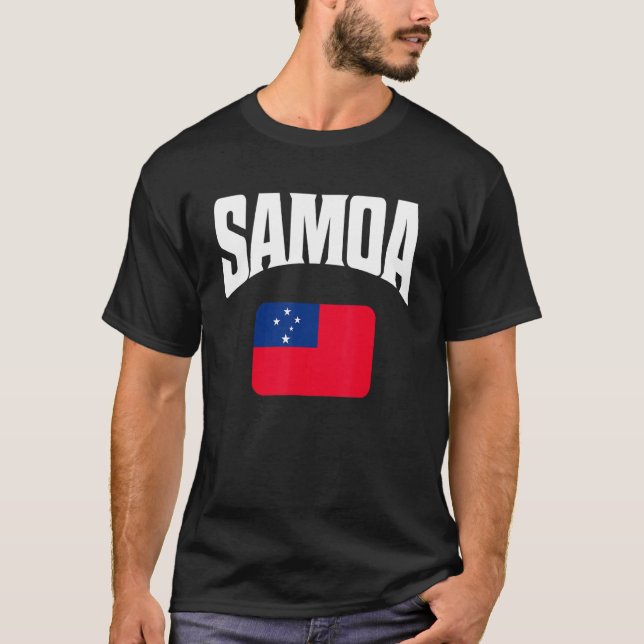 Samoa Flag T-Shirt (Front)
