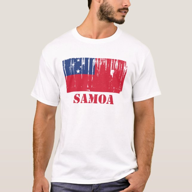Samoa Flag T-Shirt (Front)