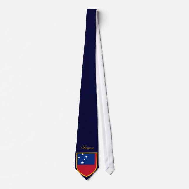 Samoa Flag Tie (Front)