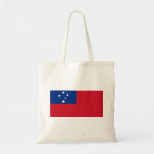 Samoa Flag Tote Bag