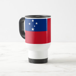 Samoa Flag Travel Mug