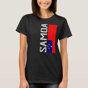 Samoa Heritage Pride Country Support Samoan Flag T-Shirt