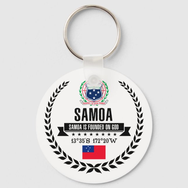 Samoa Key Ring (Front)