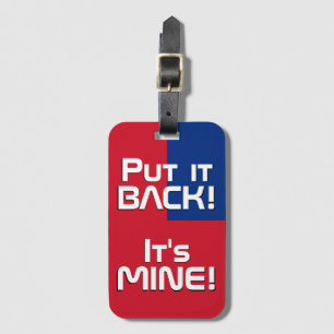 Samoa National Flag Funny Patriotic Luggage Tag