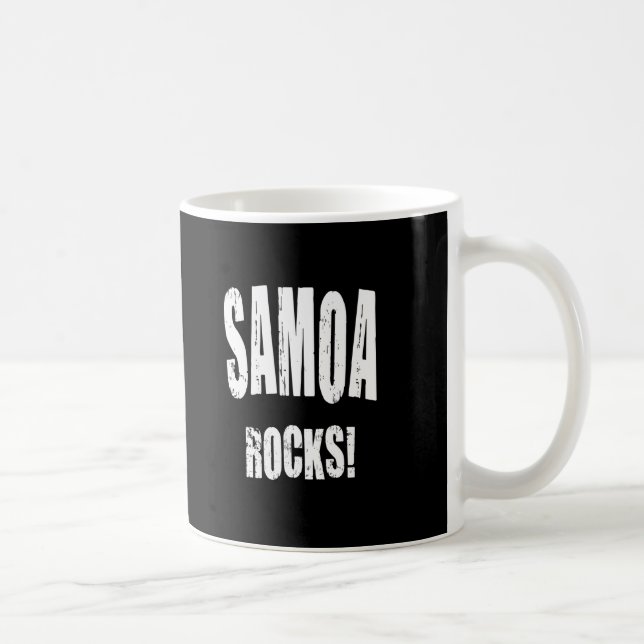 Samoa Rocks! Coffee Mug (Right)