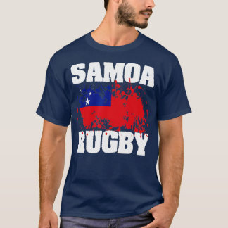 Samoa Rugby Samoan Flag Pride Men Women Gift Idea  T-Shirt