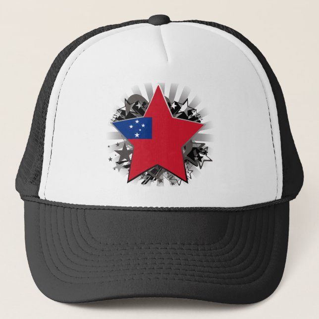 Samoa Star Trucker Hat (Front)