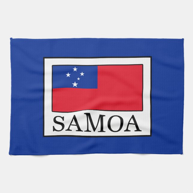 Samoa Tea Towel (Horizontal)