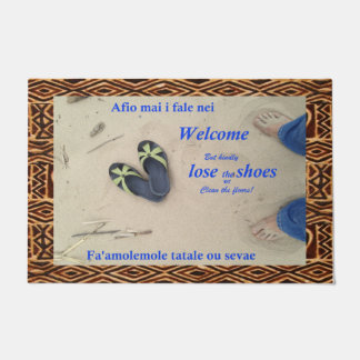 Samoan Afio mai /Welcome Door Mat