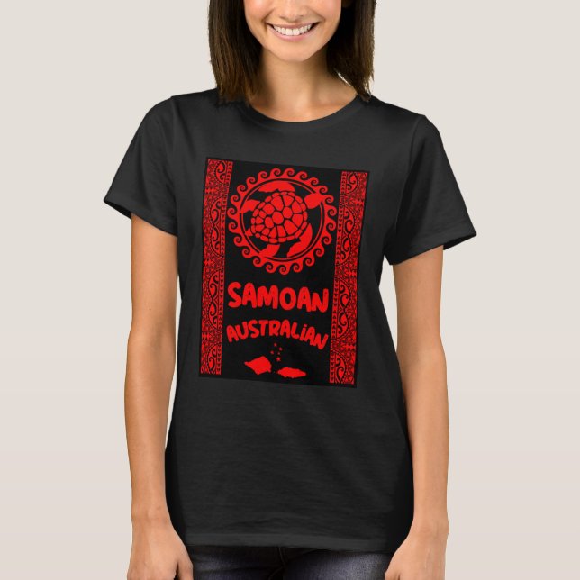 Samoan Australians T-Shirt (Front)