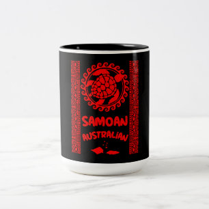Samoan Australians Two-Tone Coffee Mug