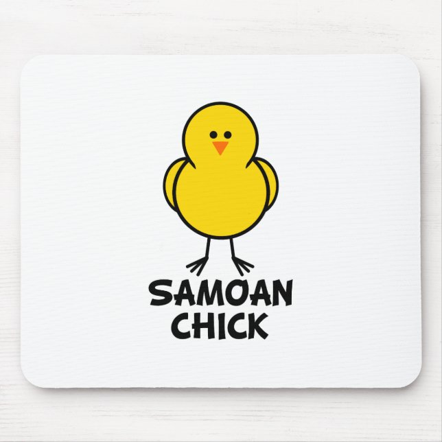 Samoan Chick Mouse Mat (Front)