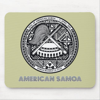 Samoan Emblem Mouse Mat