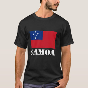 Samoan Flag Heritage Samoan Pride Samoan Roots Sam T-Shirt