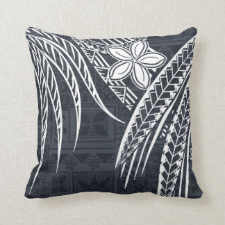 Samoan - Hawaiian - Polynesian Old Tapa Designs Cushion