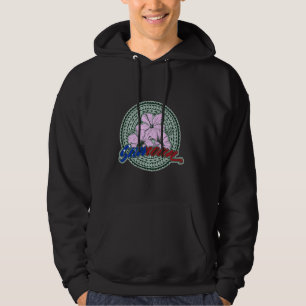 Samoan Polynesian Siapo Tatau Talofa Tapa Art Abst Hoodie