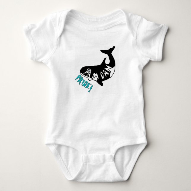 Samoan Pride, Whale- Infant creeper (Front)