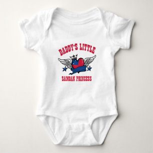 samoan princess designs baby bodysuit