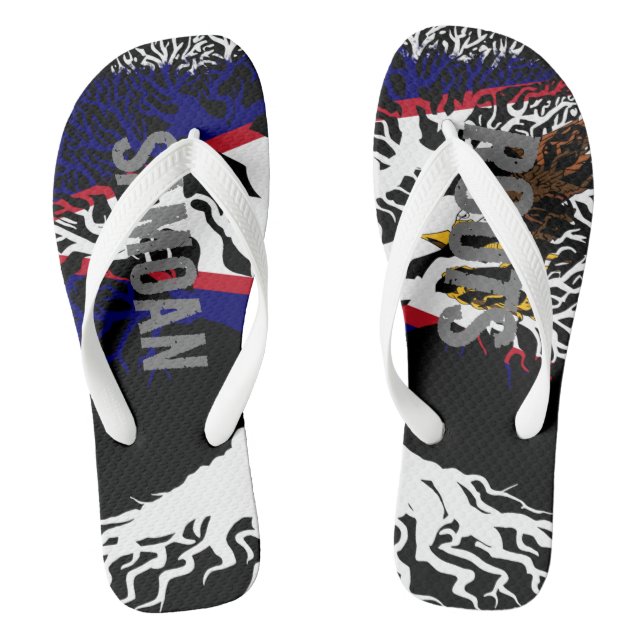 SAMOAN ROOTS FLIP FLOPS (Footbed)