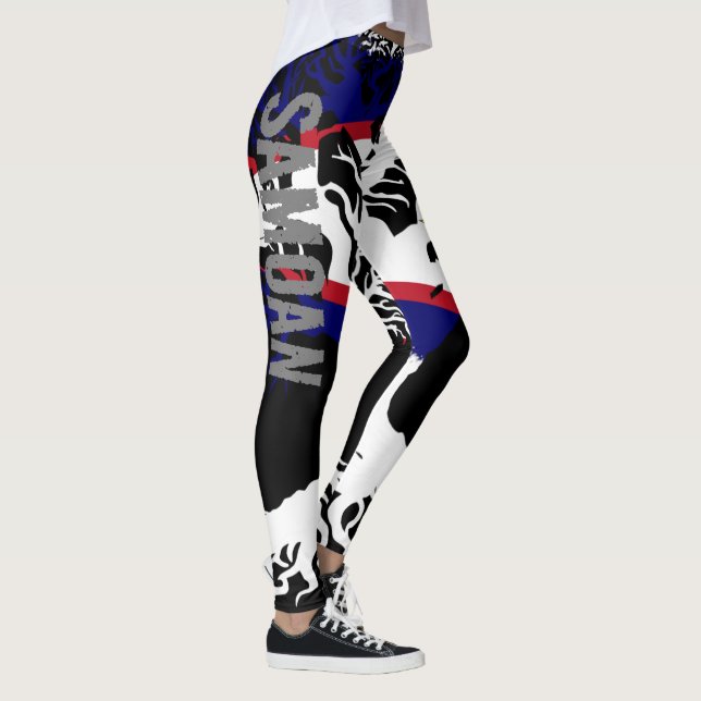 SAMOAN ROOTS LEGGINGS (Right)