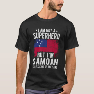 Samoan Samoa Flag Origin Iâ´M Samoan T-Shirt