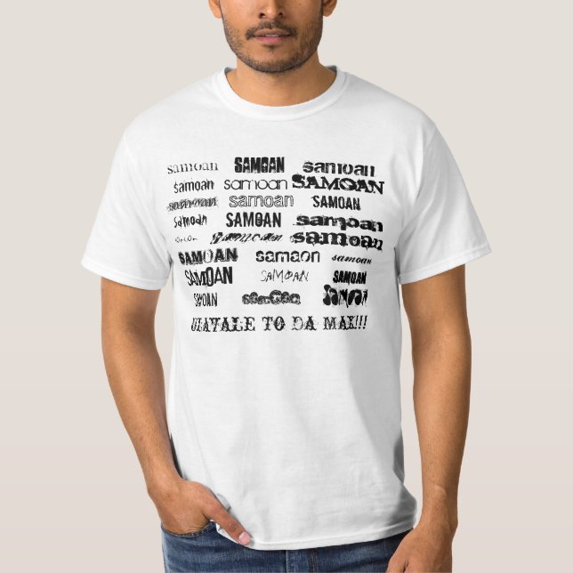 samoan, samoan, samoan, samoan, samoan, samoan,... T-Shirt (Front)