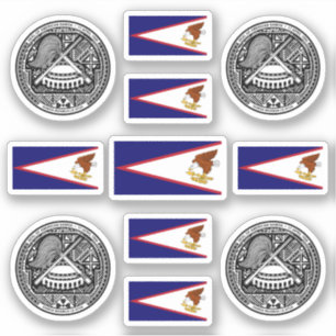 Samoan symbols / coat of arms and flag