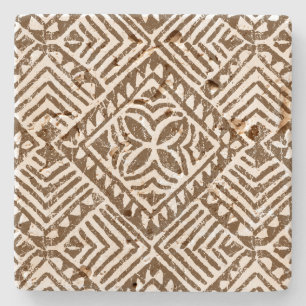 Samoan Tapa Hawaiian Tiki Bar Stone Coaters Coaster