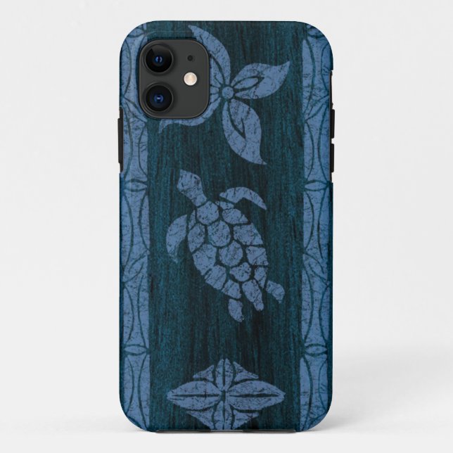 Samoan Tapa Surfboard iPhone 5 Cases (Back)