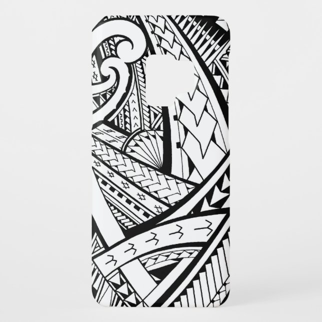 Samoan tribal tattoo design with spearheads Case-Mate samsung galaxy case (Back)