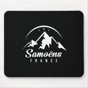 Samoëns France Ski Resort Skiing Snowboarding Souv Mouse Mat