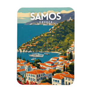 Samos Greece Magnet
