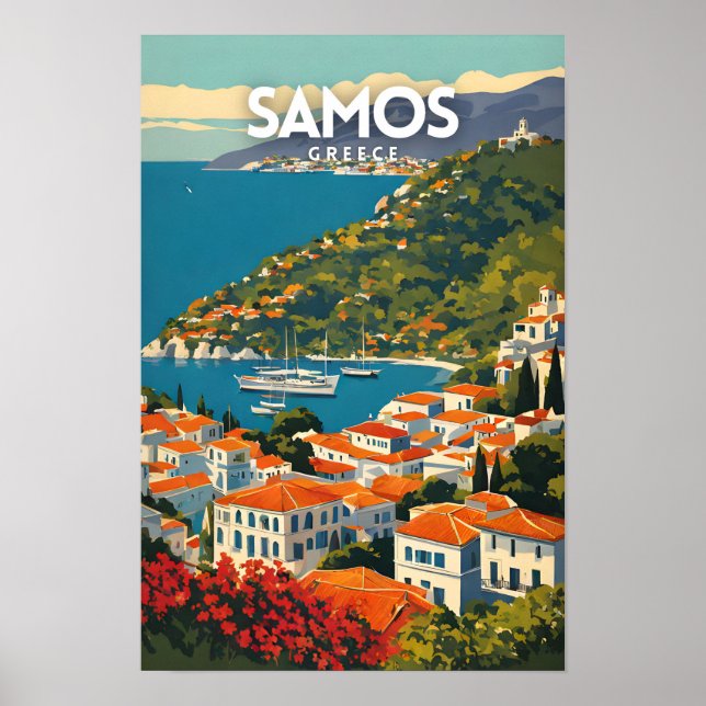 Samos Greece Poster (Front)