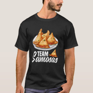 Samosas Lover Indian Foodie Indian Meal Frozen Sam T-Shirt