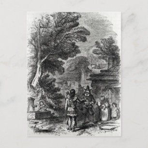 Samoset, the Indian Visitor Postcard