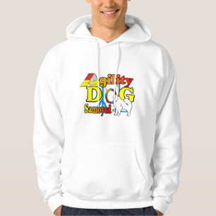 Samoyed Agility Gifts Hoodie