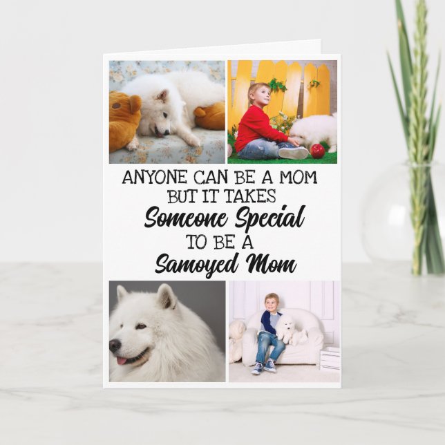 Samoyed ...Best Mum Mother's Day Card (Front)