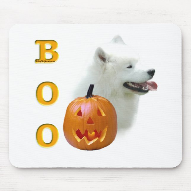 Samoyed Boo Mouse Mat (Front)