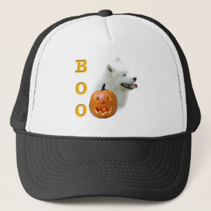 Samoyed Boo Trucker Hat