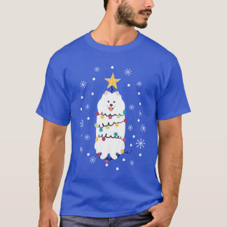Samoyed Christmasree friends T-Shirt